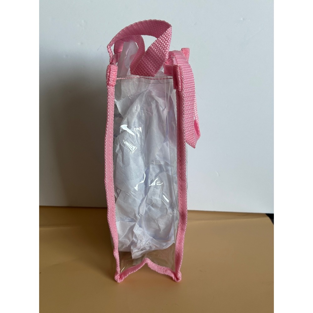 Vintage 2006 My Little Pony Pinkie Pie Clear Vinyl Mini Tote Bag Hasbro G3 Pink - Picture 8 of 9